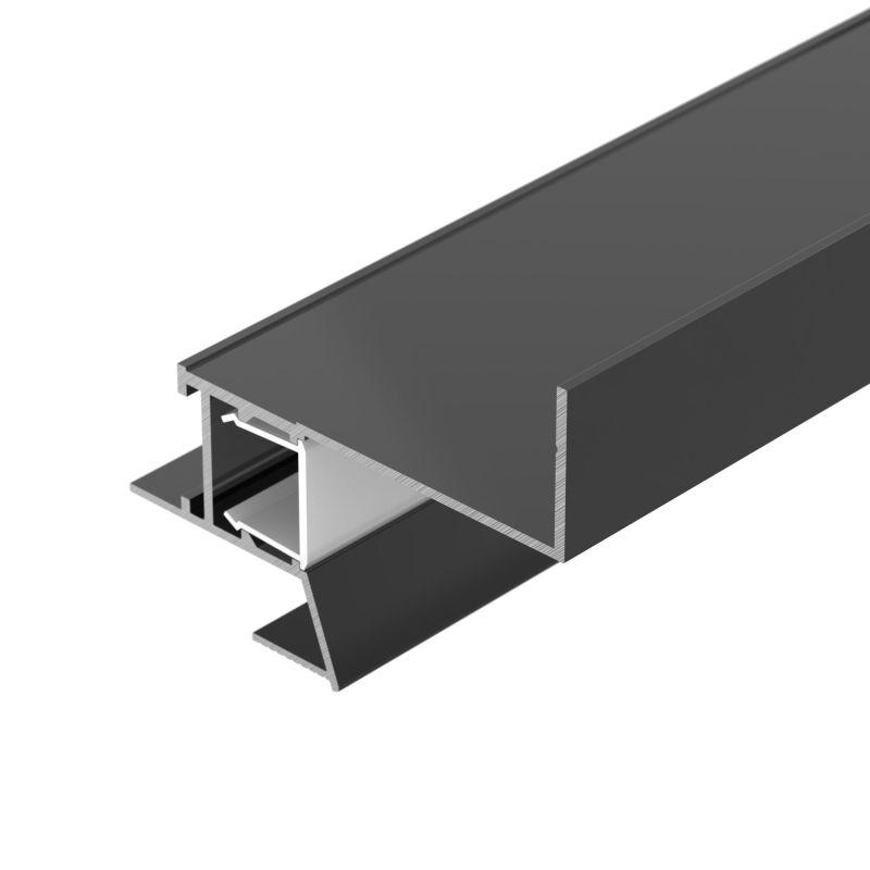 профиль ceil-s18-shadow-side-3000 black l3000 алюм. arlight 047639 от BTSprom.by