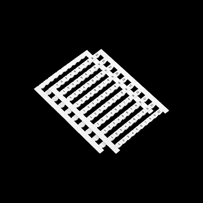 маркировка трехуровневых винтовых клемм 1-100 (уп.100шт) mtu-2.5m1100tr овен 136879 от BTSprom.by