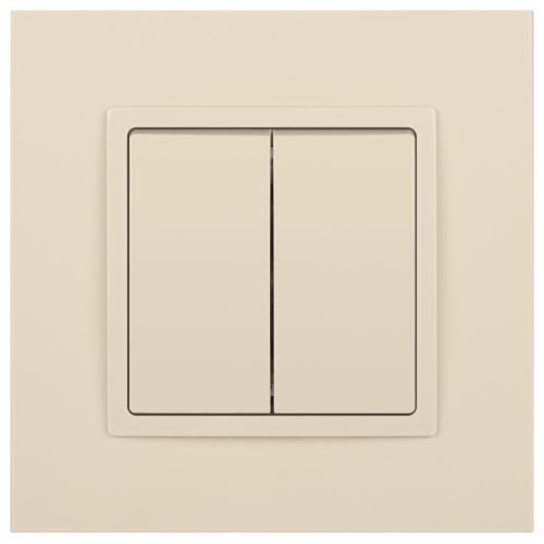  Выключатель 2-кл. СП Elegance 14-1104-02 10А IP20 250В 10AX механизм сл. кость Эра Б0034231 фото в каталоге от BTSprom.by