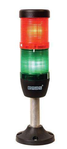 колонна сигнальная 50мм светодиод led 220в красн./зел. emas ik52l220xm03 от BTSprom.by