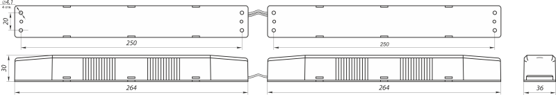блок аварийного питания бап bs-stabilar2-83-b1-led box ip30 белый свет a16818 от BTSprom.by