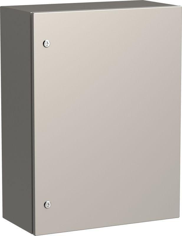 корпус щмп-80.80.40 (aisi 304) titan 5 ухл1 ip66 метал. iek ti5-11-n-080-080-040-66 от BTSprom.by