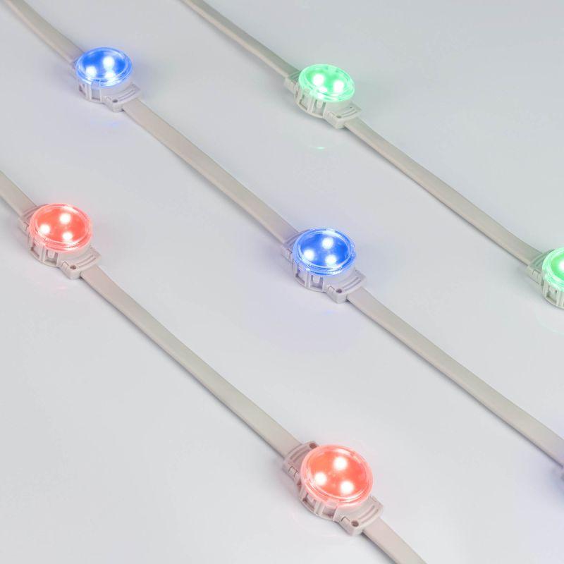 модуль управляемый spi-f3-d30 12v rgb-ram-auto (0.6вт ip68 120 deg) (пластик ) arlight 036831 от BTSprom.by