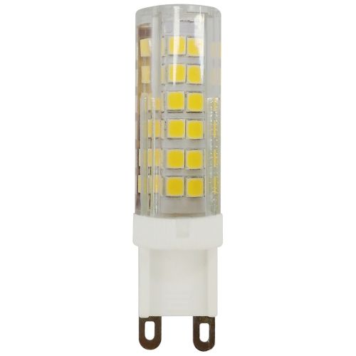 Лампа светодиодная JCD-7w-220V-corn ceramics-827-G9 560лм ЭРА Б0027865 фото в каталоге от BTSprom.by