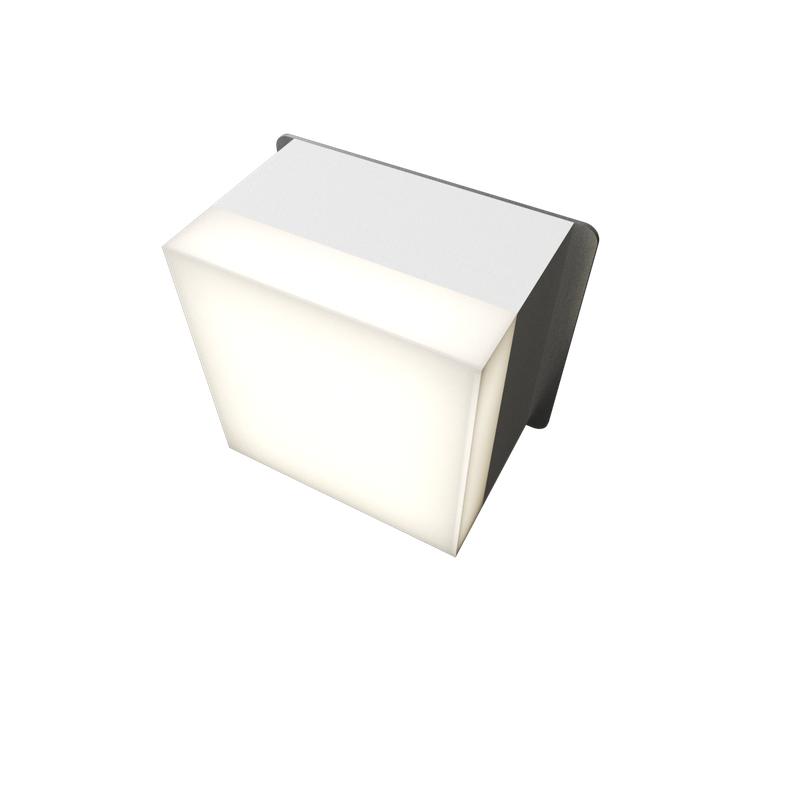 светильник светодиодный rve-lbx-lumo20-plaza10010-1-gr квадрат грильято 1шт 90х90х60мм 9вт встраиваемый 4000к бел. rvelektro rve00003251 от BTSprom.by