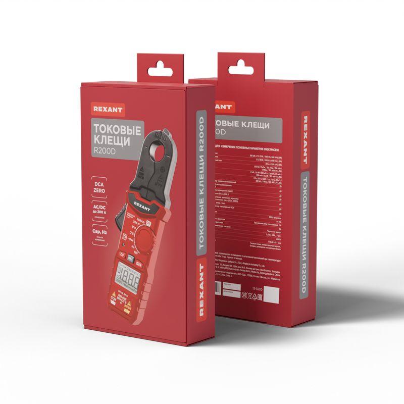  Клещи токовые R200D Rexant 13-3220 фото в каталоге от BTSprom.by