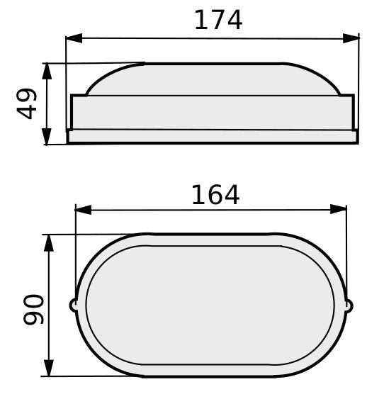  Светильник DPP 174 12Вт 4000К IP65 Владасвет 12075 фото в каталоге от BTSprom.by