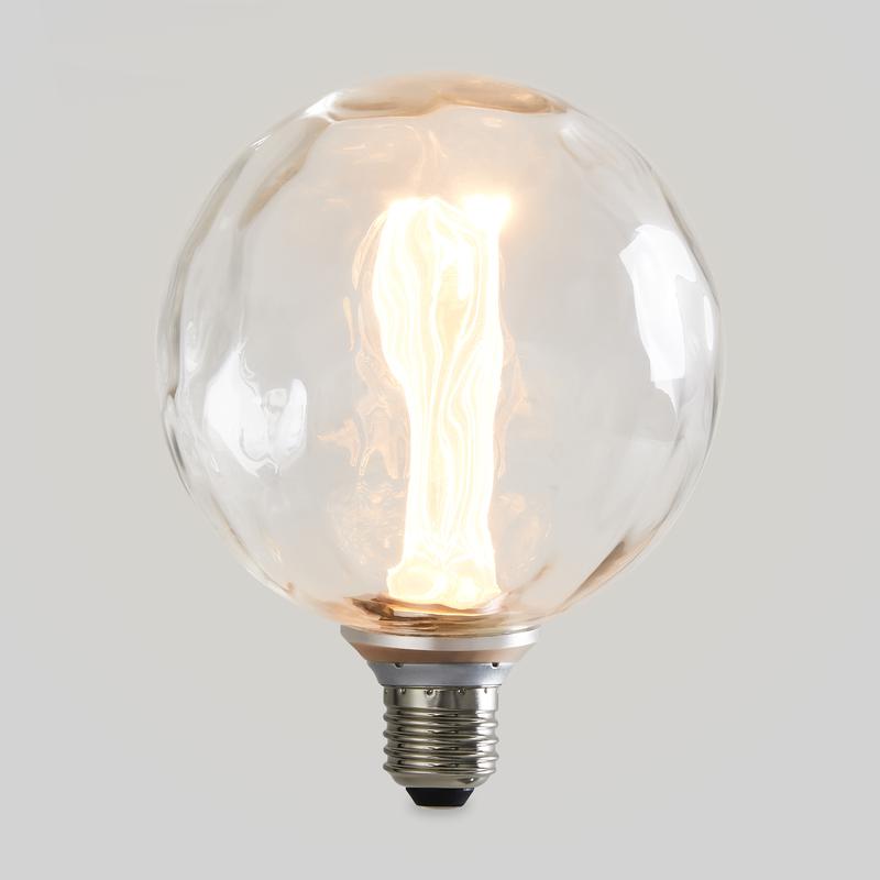 Лампа светодиодная филаментная Loft 271 G125FCE 4Вт 1800К E27 Voltega 8545 фото в каталоге от BTSprom.by