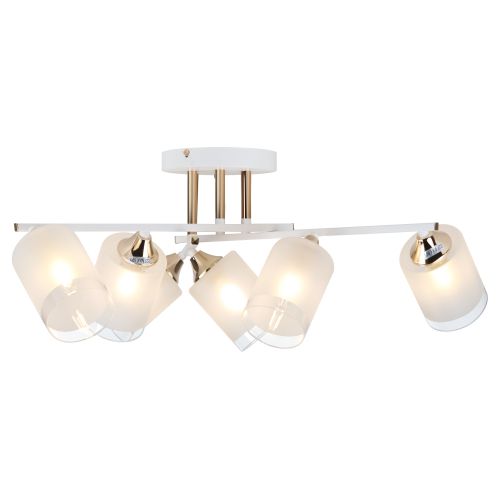  Люстра Georgiana 9144-205 6хЕ27 60Вт модерн Rivoli Б0055879 фото в каталоге от BTSprom.by