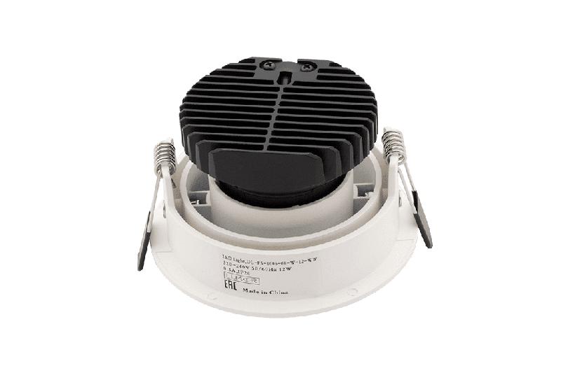  Светильник встраиваемый COMBO бел. 12Вт IP20 3000К тепл. бел. SWG PRO 00-00003770 фото в каталоге от BTSprom.by