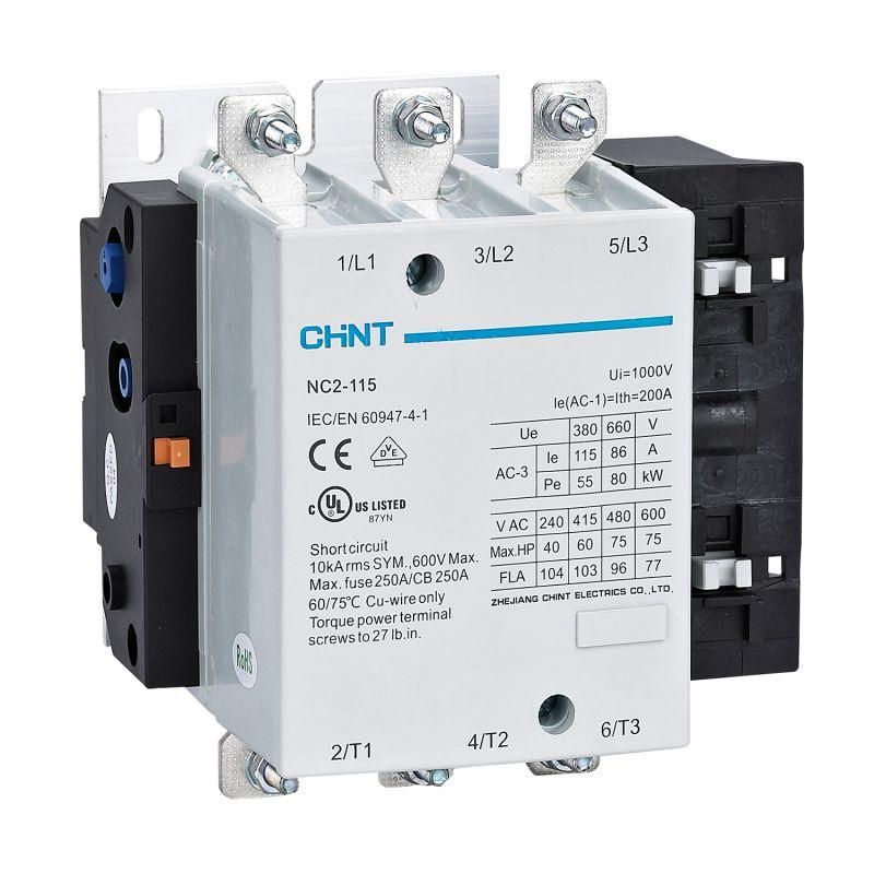 контактор nc2-115 115а кат. 220-240в ac ac-3 (r) chint 671433 от BTSprom.by