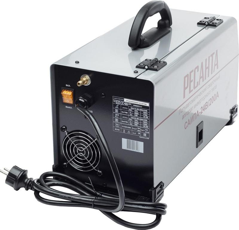  Инвертор сварочный полуавтомат. САИПА-24В/200А MIG 6в1 Ресанта 65/110 фото в каталоге от BTSprom.by