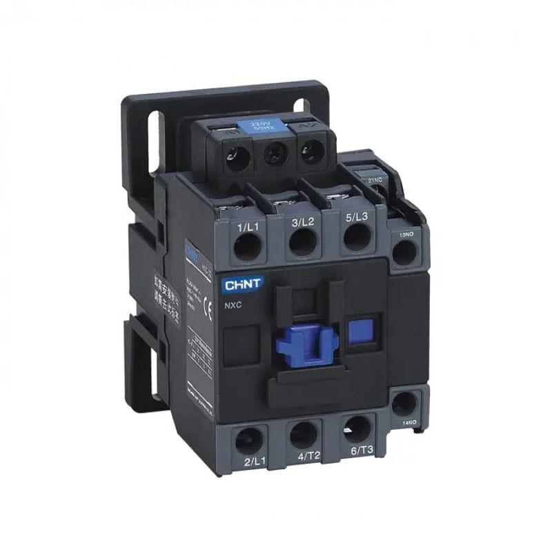 контактор nxc-38 3p 38а ac127в (50/60гц) 1но+1нз (r) chint 925855 от BTSprom.by