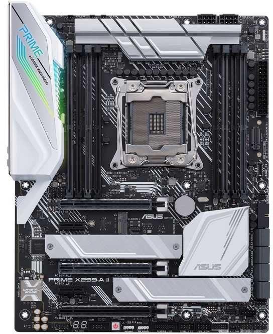 плата материнская prime x299-a ii soc-2066 x299 8xddr4 atx ac`97 8ch(7.1) gblan raid asus 1200731 от BTSprom.by