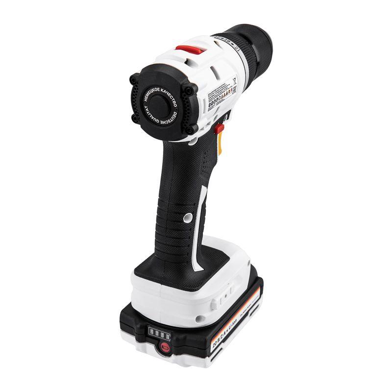  Дрель-шуруповерт аккумуляторная бесщеточная Li-Ion 20В 55Нм (кейс 2 аккум. 2А.ч) Kranz KR-PT-055 фото в каталоге от BTSprom.by