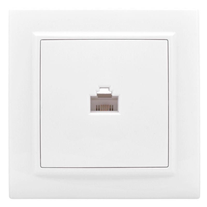 розетка компьютерная 1-м сп минск rj45 бел. basic ekf erk01-035-10 от BTSprom.by