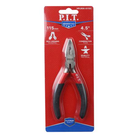 плоскогубцы мини комбинированные advance 115мм пружина cr-v 63hrc p.i.t. hplr06-0115c от BTSprom.by