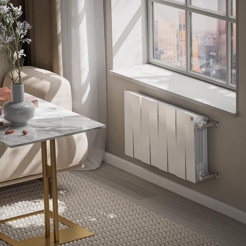  Радиатор PianoForte 300 8 секц. биметал. Bianco Traffico Royal Thermo НС-1346053 фото в каталоге от BTSprom.by