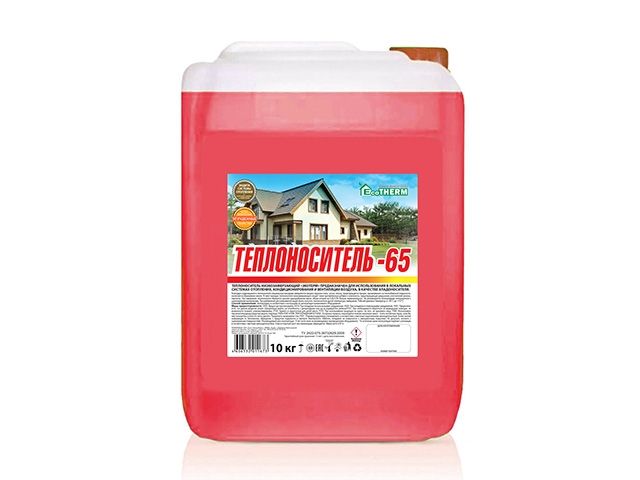 теплоноситель экотерм (-65с) кан. 10 кг., ecotherm 430212019 от BTSprom.by