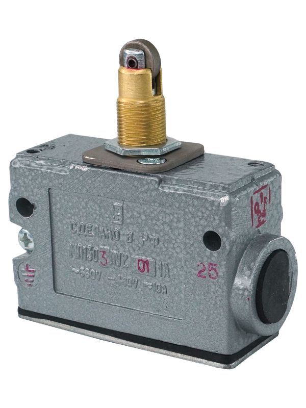 микровыключатель мп 1303 ухл3 исп.01 ip54 толкатель с продол. расположением ролика комбинир. винт электротехник et002056 от BTSprom.by