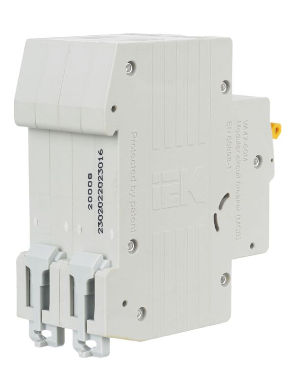  Выключатель автоматический модульный 2п C 16А 6кА ВА47-60M KARAT IEK MVA31-2-016-C фото в каталоге от BTSprom.by