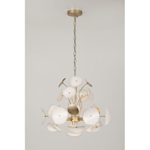  Люстра Albertina 4124-304 40Вт 8хE14 дизайн Rivoli Б0068032 фото в каталоге от BTSprom.by