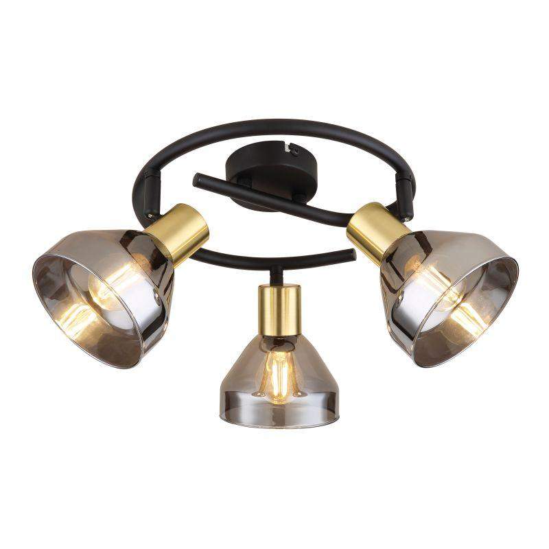 светильник настенно-потолочный спот kinge 7036-733 3хe14 40вт поворотный rivoli б0052877 от BTSprom.by