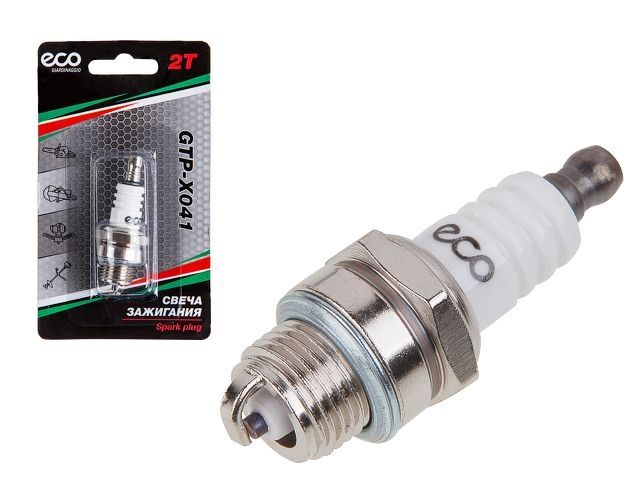 свеча зажигания eco gtp-x041 (2т, м14*1.25, резьба 9,5 мм) gtp-x041 от BTSprom.by
