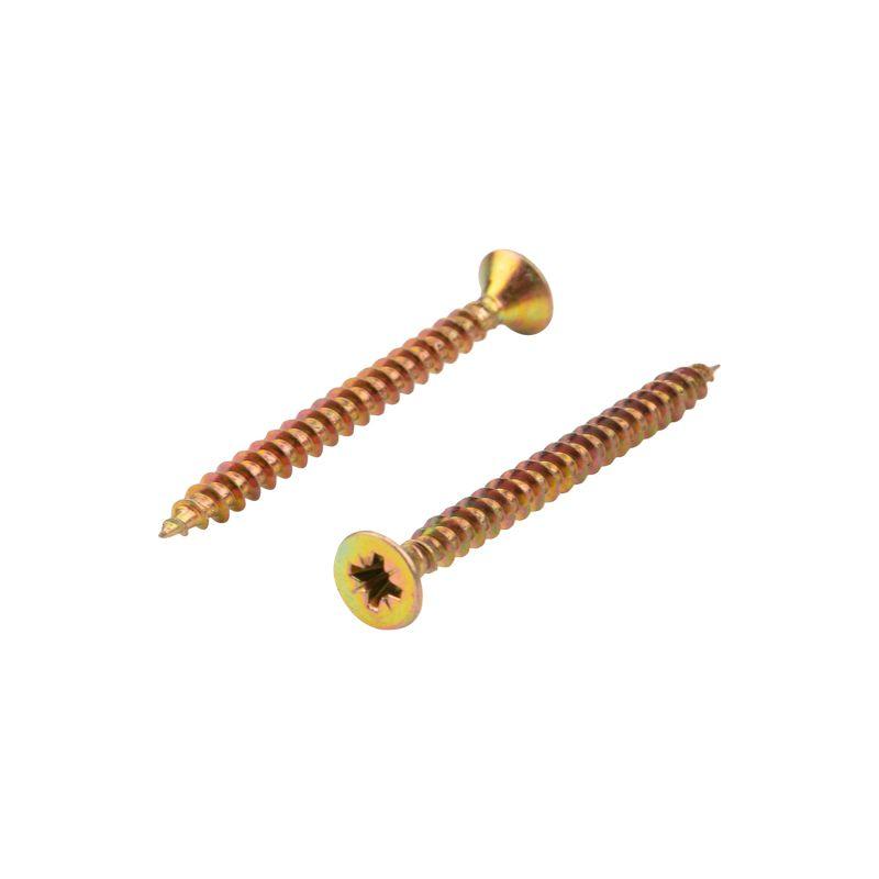  Саморез универсальный 4.5х50 желт. цинк (уп.10шт) Kranz 1111-4550-4 фото в каталоге от BTSprom.by