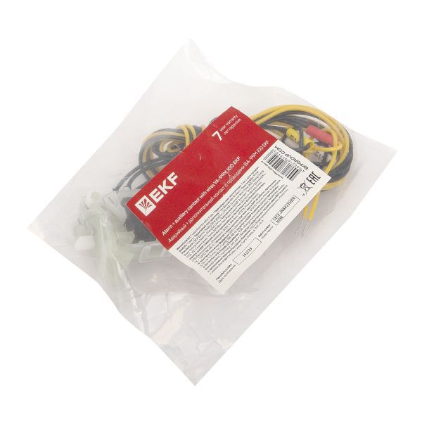  Контакт дополнительный + аварийный ВА-99М 100 с проводами EKF mccb99m-100-alax-w фото в каталоге от BTSprom.by