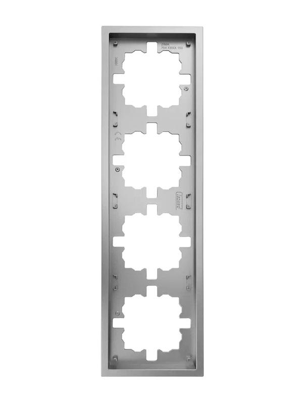 рамка 4-мест. горизонт. zima сер. матов. lezard 704-7400-149 от BTSprom.by рамка 4-мест. горизонт. zima сер. матов. lezard 704-7400-149 от BTSprom.by