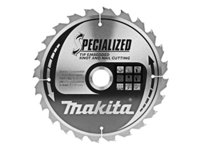 диск пильный 355х30 мм 24 зуб.  для демонтажных работ makita (пильный диск для демонтажных работ, 355x30x2.2x24t) от BTSprom.by