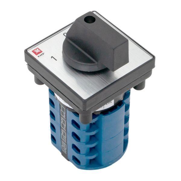  Переключатель кулачковый ПК-1-24 4П 10А "1-0-2" EKF pk-1-24-10 фото в каталоге от BTSprom.by