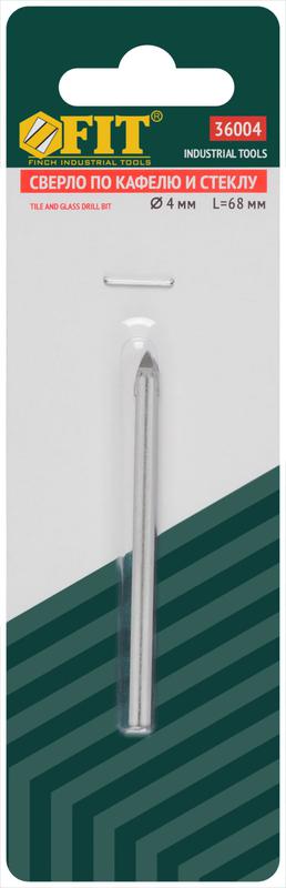  Сверло по кафелю 4мм FIT 36004 фото в каталоге от BTSprom.by