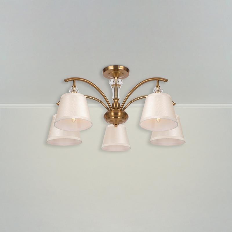  Светильник Zingy 40Вт E14х5 IP20 подвесной Freya FR5267PL-05BS фото в каталоге от BTSprom.by