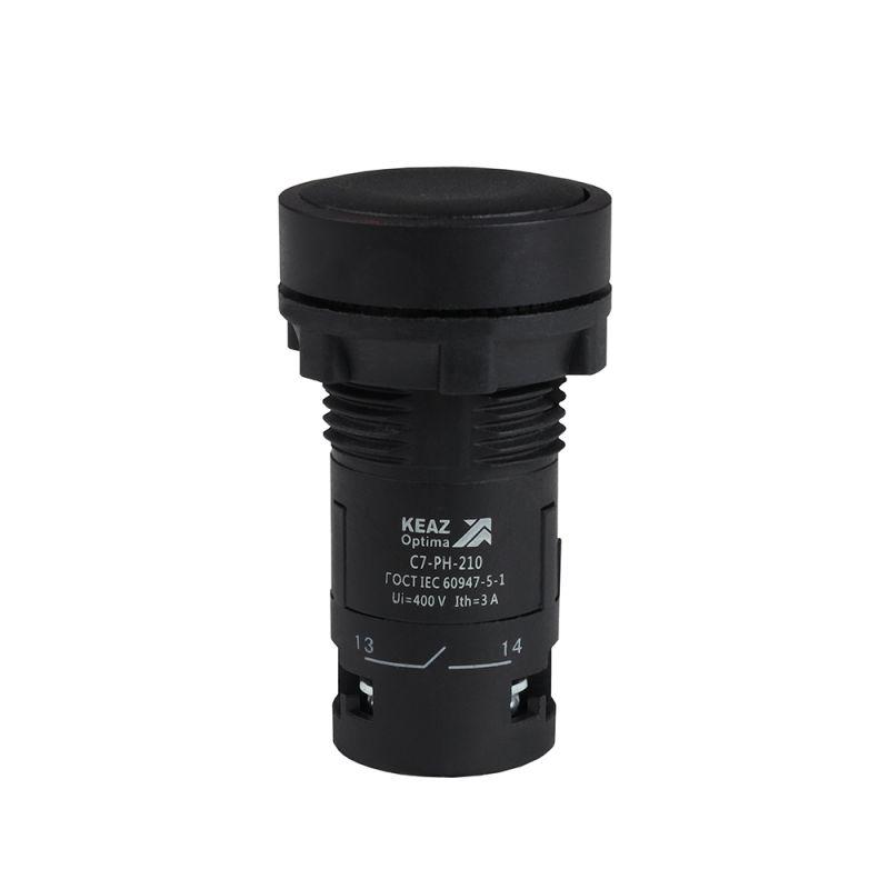 кнопка с фиксацией optisignal compact d22 с7-ph-210 черн. 1но xb7nh21 кэаз 362061 от BTSprom.by