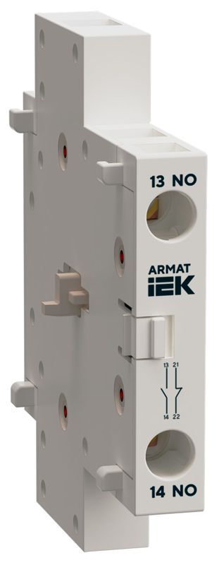 контакт дополнительный для sdm синхр. зам. 1но 1нз 10а armat iek ar-sdm-aux-acs-11-010 от BTSprom.by