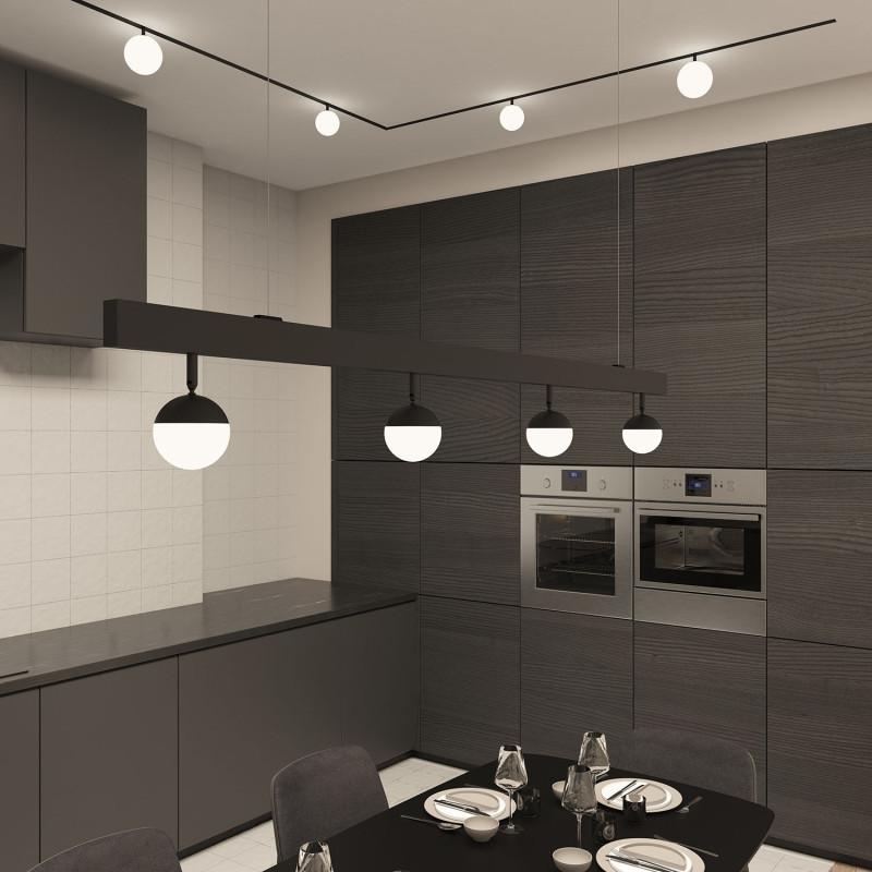  Светильник SMART MOON 5Вт 3000К-6000К 130мм DIM рассеивающий акрил черн. DENKIRS 717192 фото в каталоге от BTSprom.by