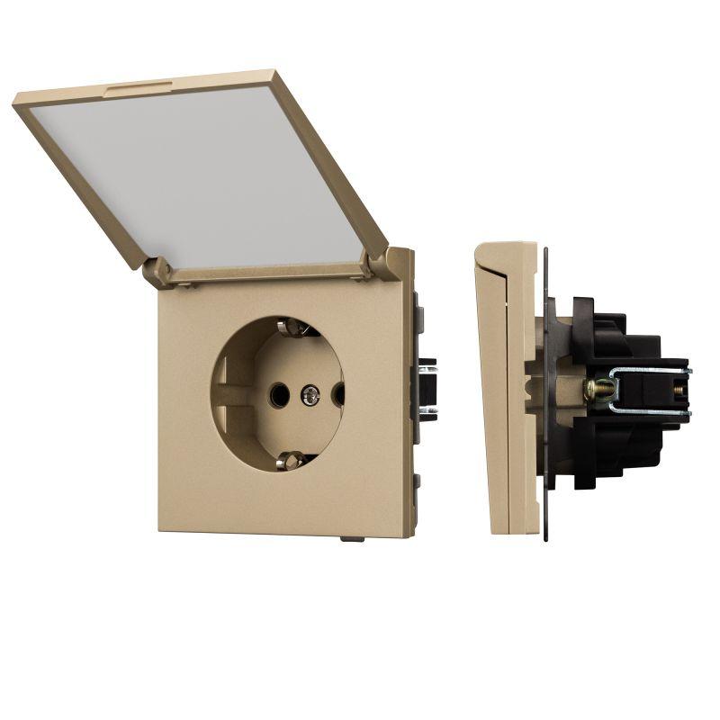 розетка sct-tendo-mcp-sfpl-gd 16а 230в влагозащ. механизм arlight 054600 от BTSprom.by