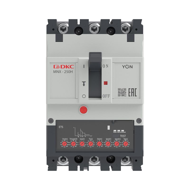  Выключатель автоматический 4P 250А 70кА pro MNX250L при AC415V расцепитель ETS YON MNX250L4PETS0250 фото в каталоге от BTSprom.by