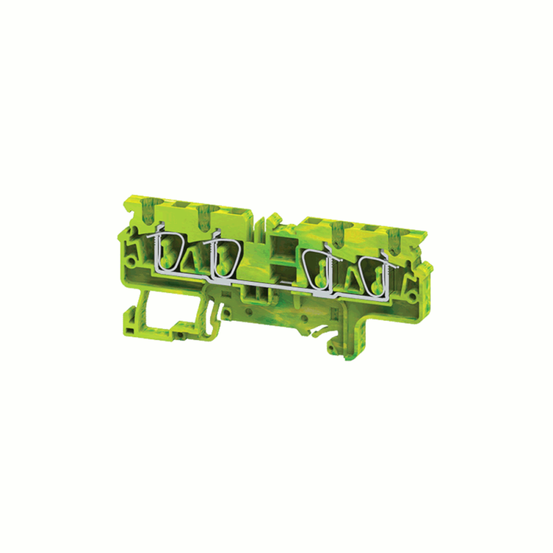 клемма заземляющая пружинная opticlip cxg-4-quattro-pe-i-(0.2-4)-pen кэаз 331831 от BTSprom.by