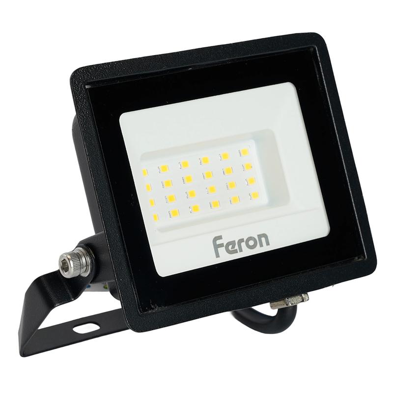 прожектор светодиодный 2835 smd 30вт 4000к ip65 ac230в/50гц черн. ll-920 feron 29495 от BTSprom.by