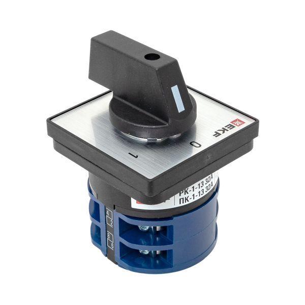  Переключатель кулачковый ПК-1-13 3П 32А "0-1" EKF pk-1-13-32 фото в каталоге от BTSprom.by