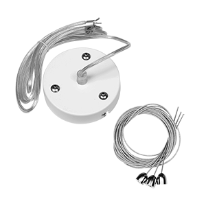 комплект для подвеса светильников nimbus и dl бел. ral9003мр длина троса 2.5м varton v4-a0-00.0025.cbl-0000 от BTSprom.by