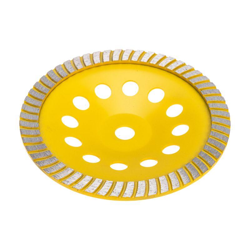 чашка алмазная шлифовальная turbo 230х22.2мм kranz kr-90-0257 от BTSprom.by