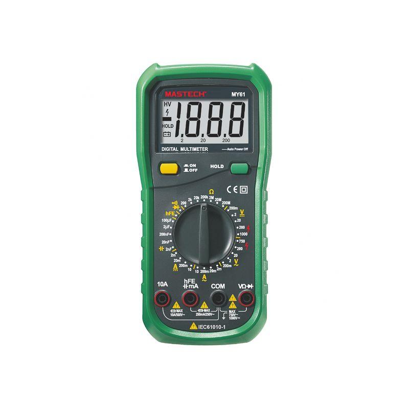 мультиметр универсальный my61n mastech 13-2053 от BTSprom.by