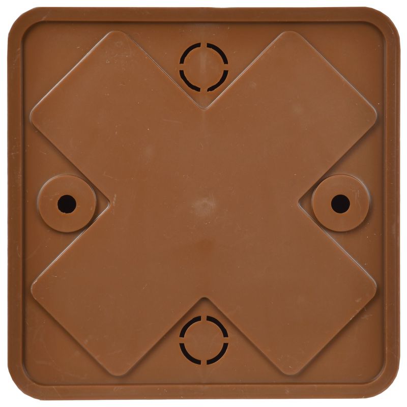  Коробка распаячная ОП КМ 75х75х28 дуб IEK UKO10-075-075-028-K24-E фото в каталоге от BTSprom.by