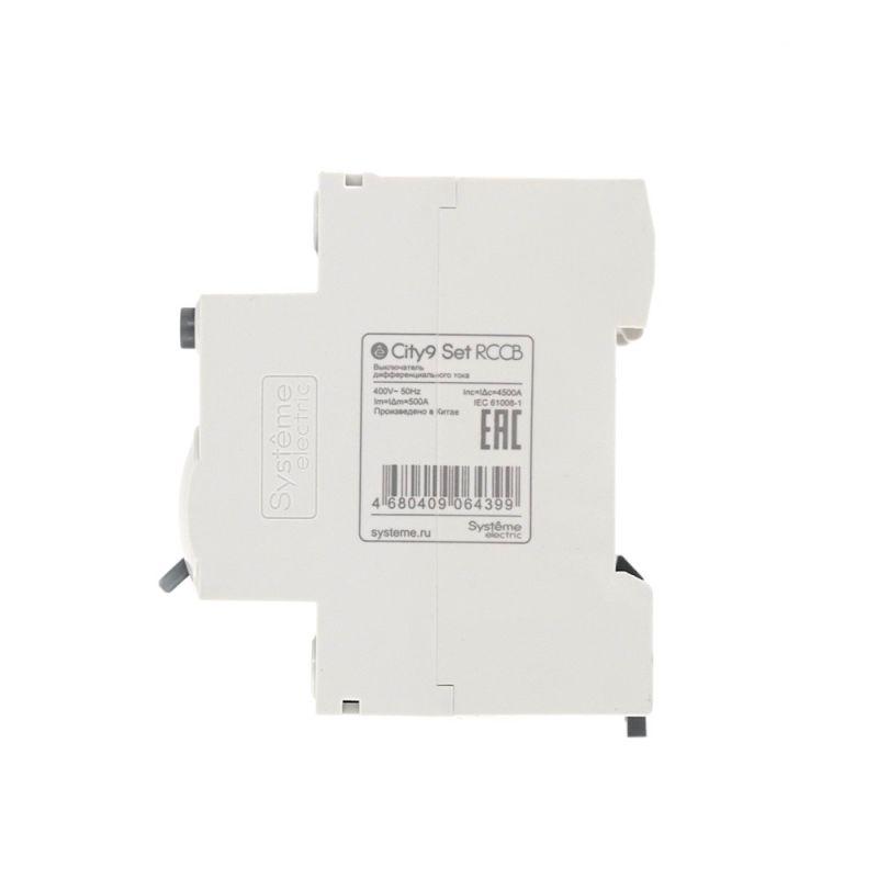  Выключатель дифференциального тока (УЗО) 4п 40А 300мА тип AC City9 Set 400В SE C9R66440 фото в каталоге от BTSprom.by