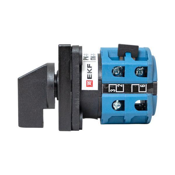  Переключатель кулачковый ПК-1-101 1п 25А "0-1-2-3" EKF pk-1-101-25 фото в каталоге от BTSprom.by