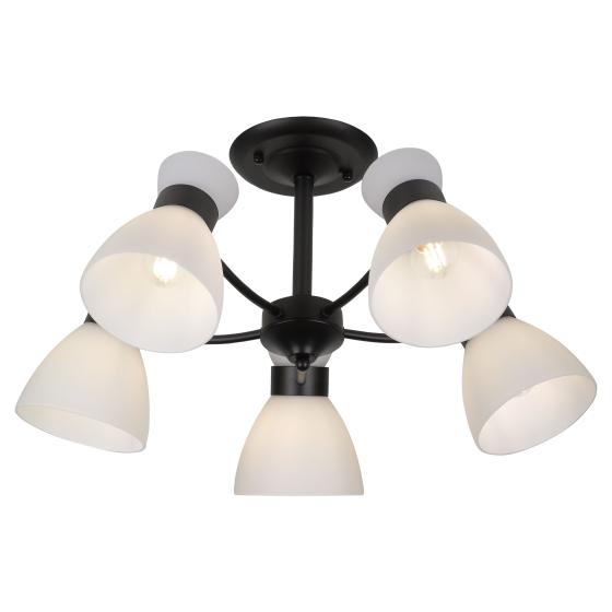 люстра aemilia 9185-305 5хе27 60вт модерн rivoli б0069949 от BTSprom.by